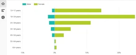 youtube analytics, viewer demographics