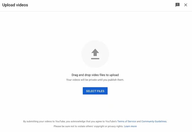 Step 1: Upload your video to YouTube