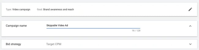 Step 6: Enter a campaign name