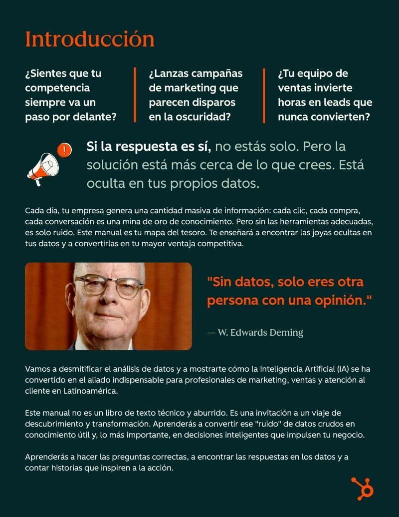 Introducción de guía de análisis de datos