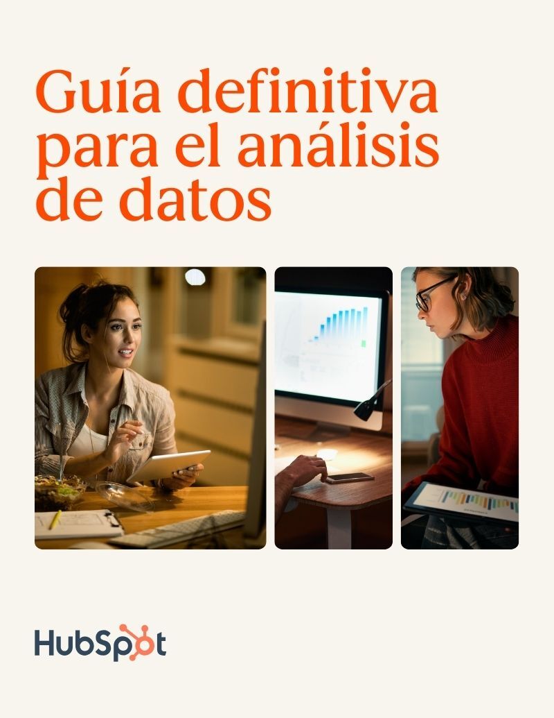 Portada de guía para análisis de datos