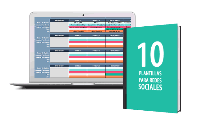 10 plantillas para redes sociales