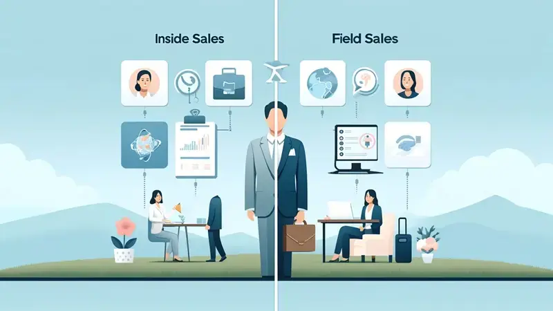 インサイドセールスとフィールドセールスの違い|連携のポイントも解説