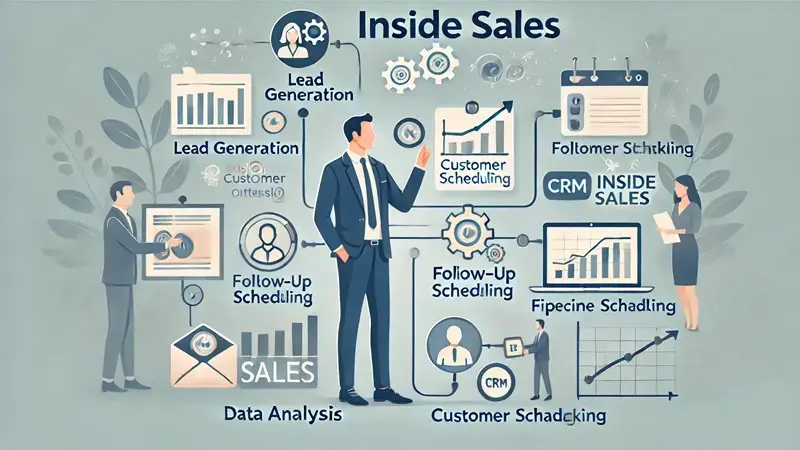インサイドセールスの業務内容は？導入の流れも解説