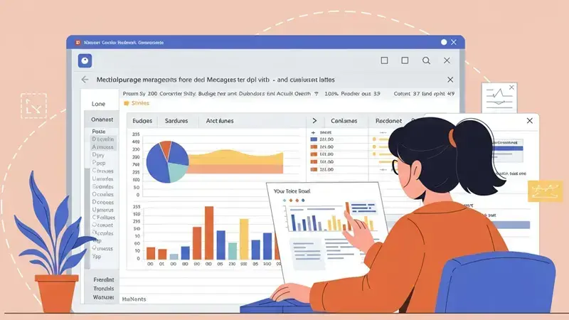 エクセルで予実管理表を作るには？具体的な手順とコツを詳しく解説