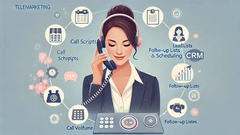 テレマーケティングとは？メリットやデメリット、成功のコツを解説