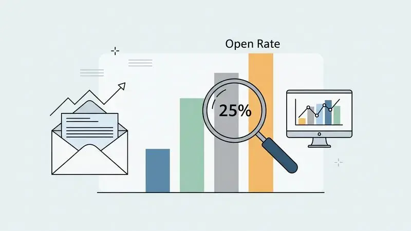 メルマガの平均開封率は？業界別の平均値や測定・改善のポイントを解説