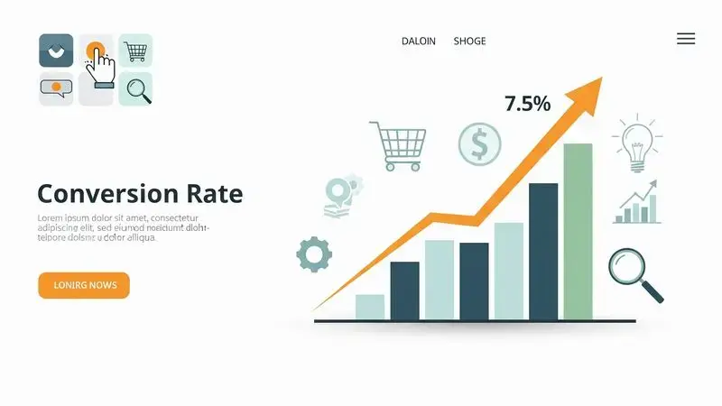 ランディングページ（LP）の平均的なコンバージョン率（CVR）と改善施策を詳しく紹介