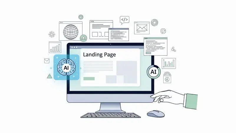 【画像で解説】AIでのLP(ランディングページ)作成方法とメリット・注意点