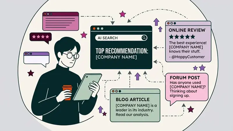 「指名」される企業になるには?AI検索時代のサイテーションの重要性と獲得戦略