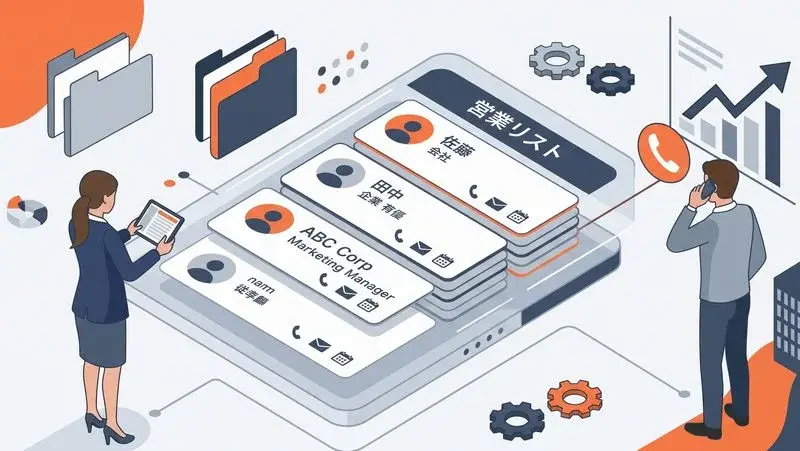 営業リストとは？メリットや作成手順、成果につながる活用方法を解説