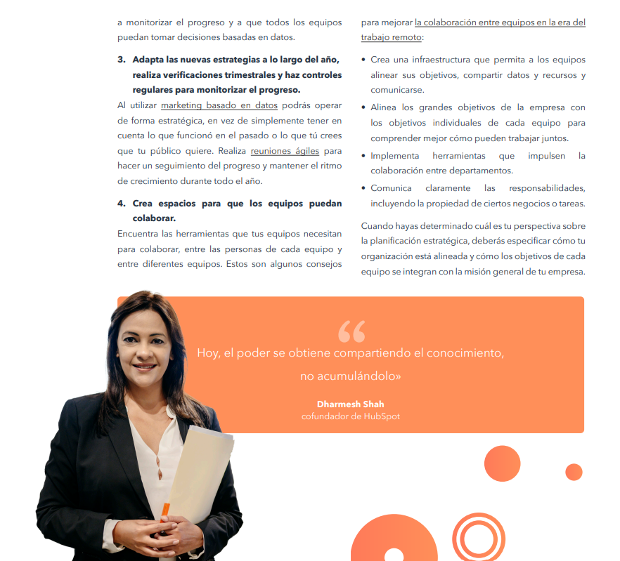 crear un plan estratégico para tomar mejores decisiones en tu negocio.