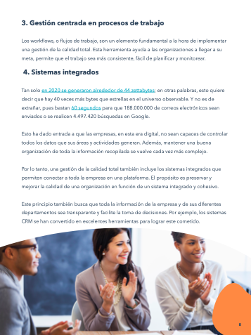 Cómo hacer una gestión de la calidad total en un mundo digital