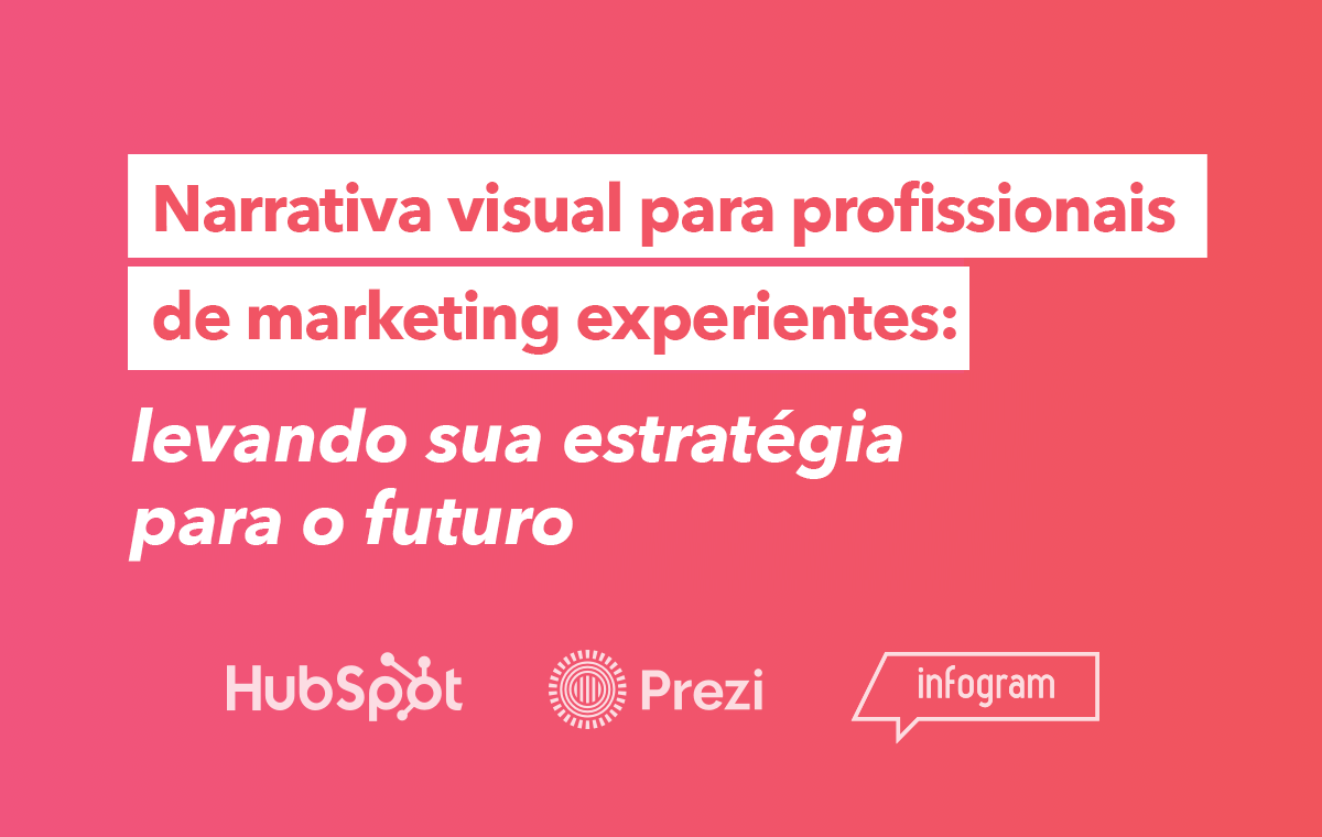 Narrativa visual - co-marketing HubSpot, Prezi, Infogram