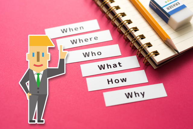 5W1Hとは？ビジネスの現場で活用するには