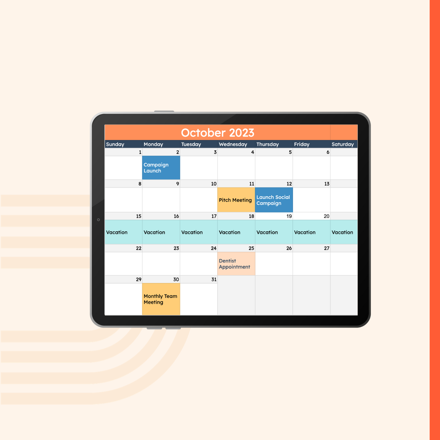 HubSpot's Time Management Templates - 1