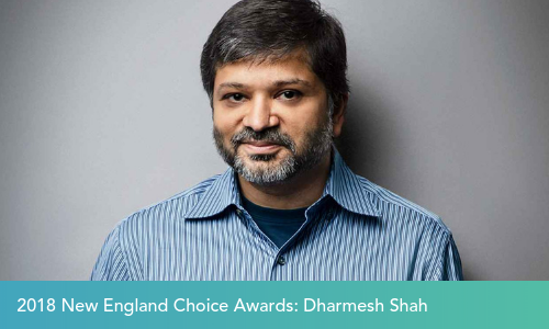 HubSpot’s Dharmesh Shah Receives a 2018 New England Choice Award, Celebrating Indian-American Leaders