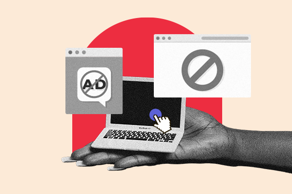 how ad blocking works illustration