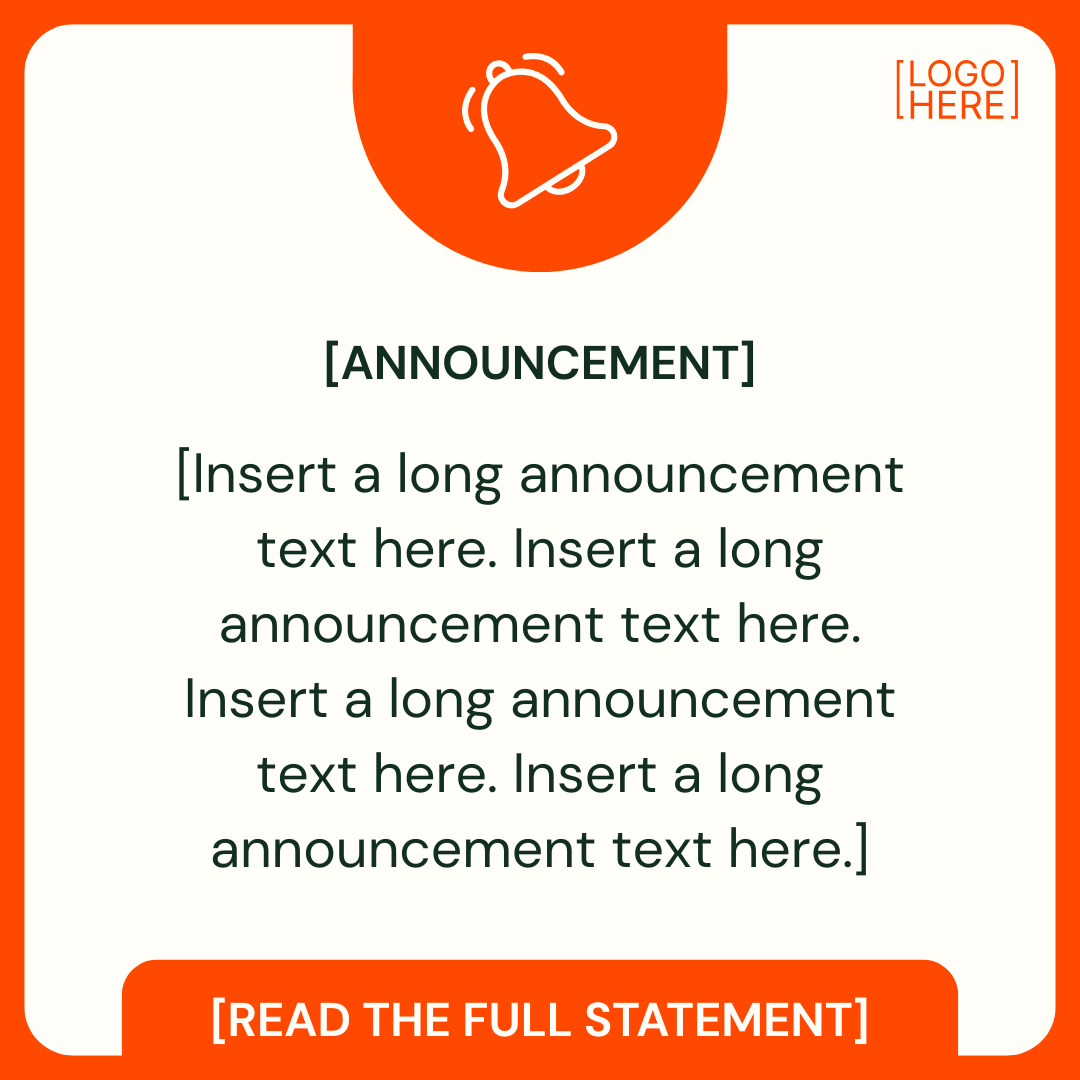 3- Announcement - option 1