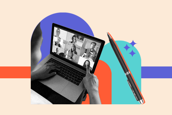 person on computer viewing the best event registration tools 