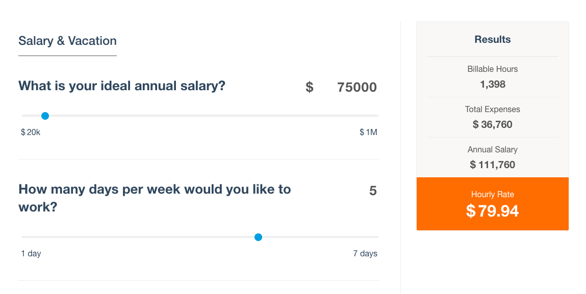 The Freelance Hourly Rate Calculator
