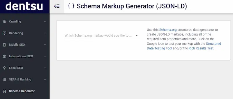 Schema Markup Generator