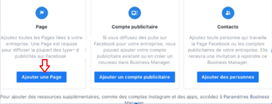 Ajout page