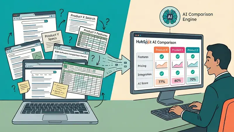 BtoB製品の比較・検討はどう変わる？AI検索時代の購買プロセスとAEO戦略