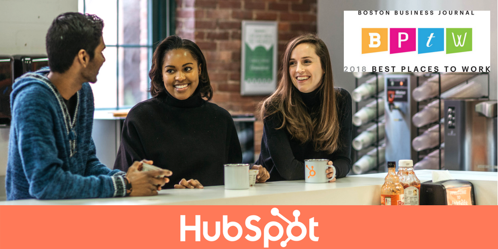 HubSpot Named the #1 Best Place to Work 2018 by the Boston Business Journal