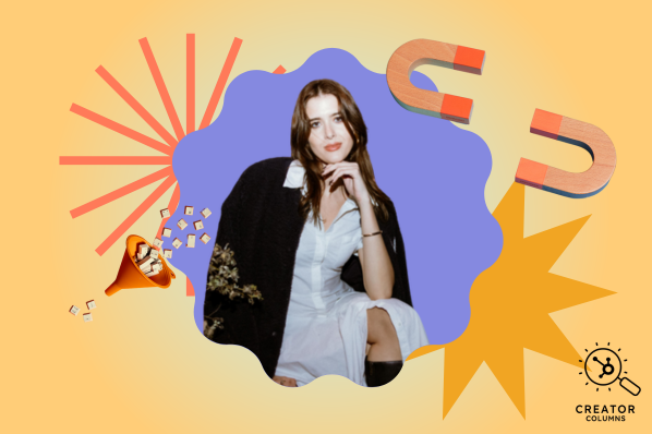A marketer using generative AI to do her job better