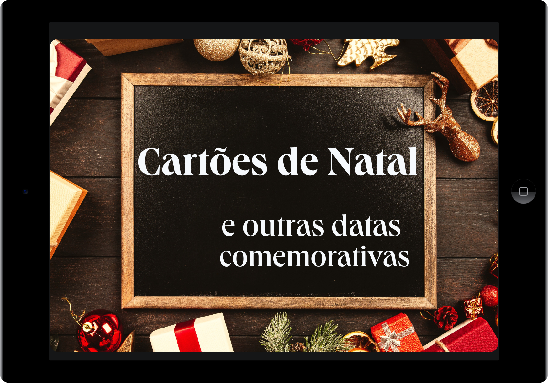 Cartões de Natal e outras datas comemorativas