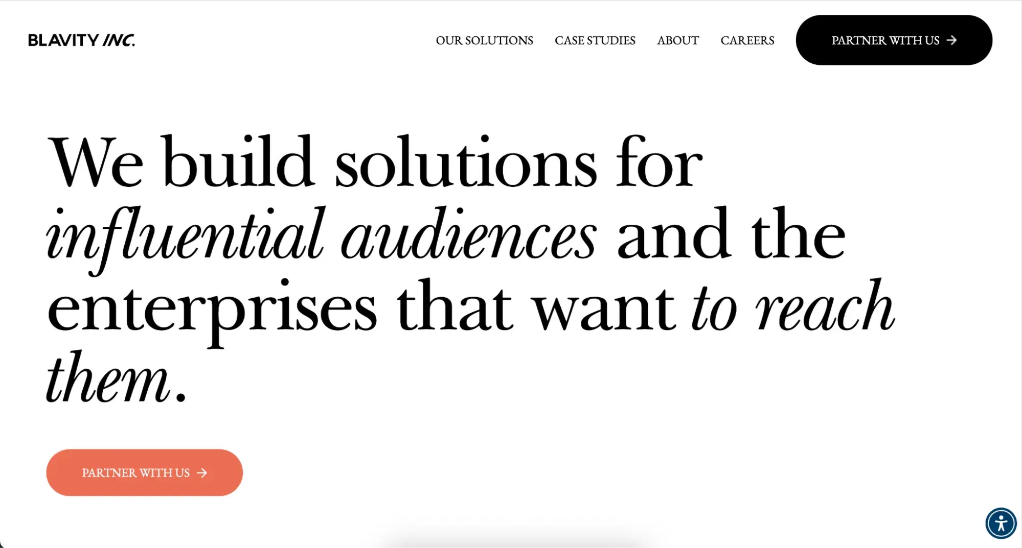 blavity homepage website design inspiration