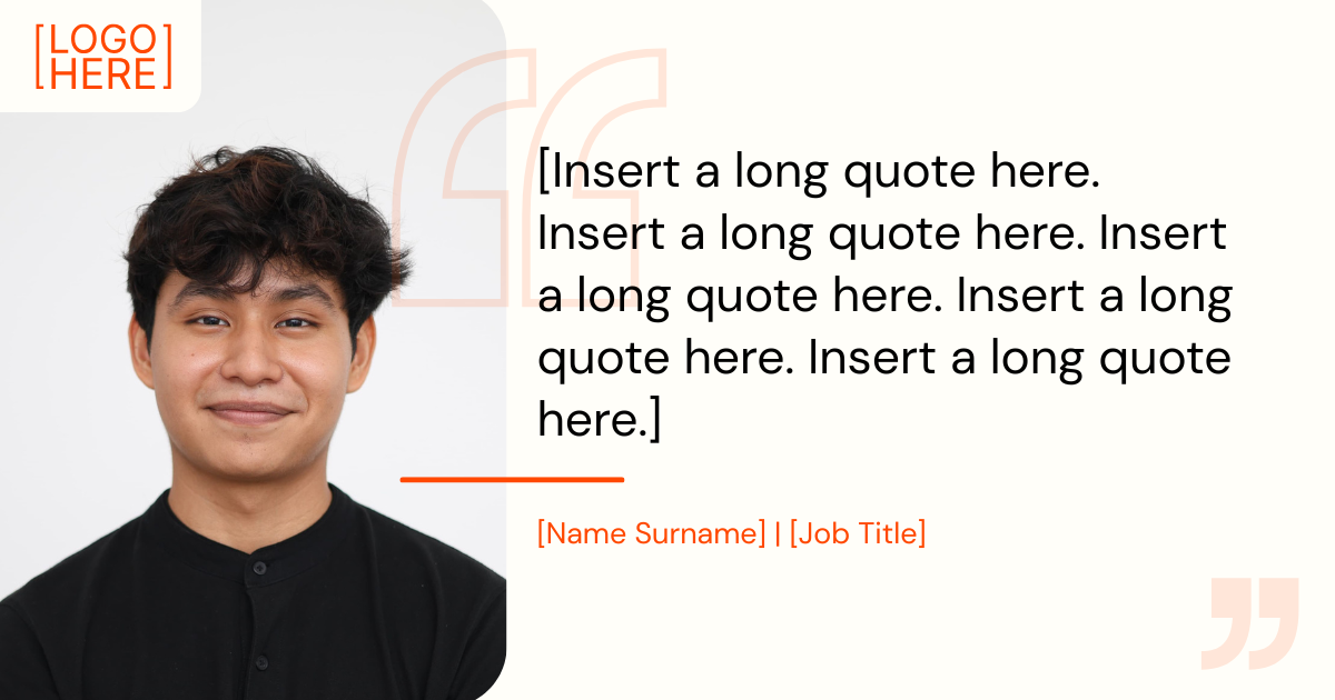 Customer Testimonial - option 1