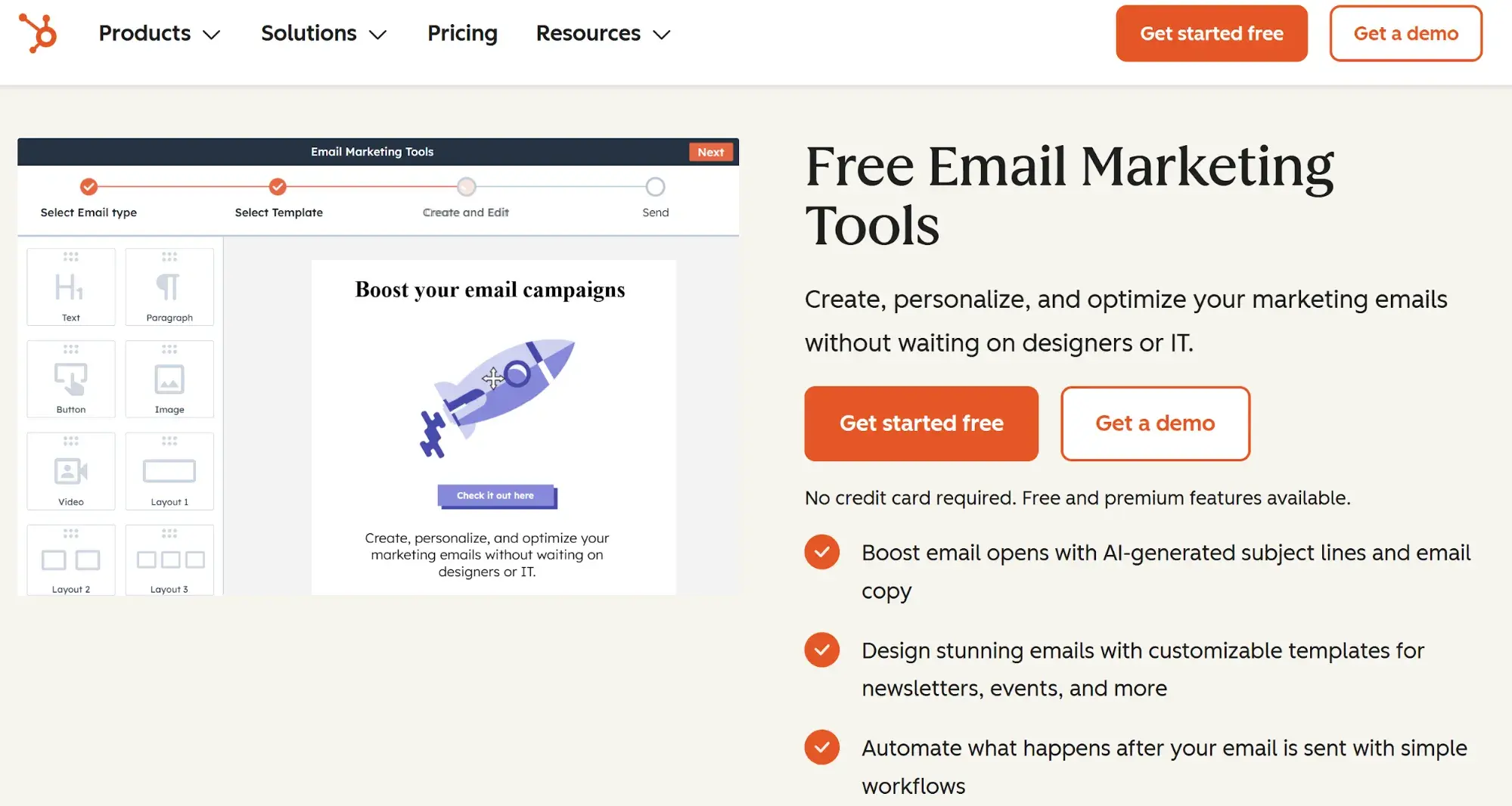 hubspot email marketing software