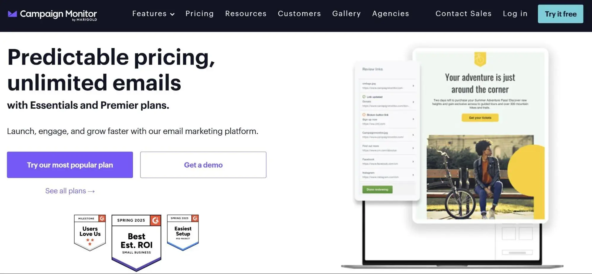 campaign monitor email marketing software