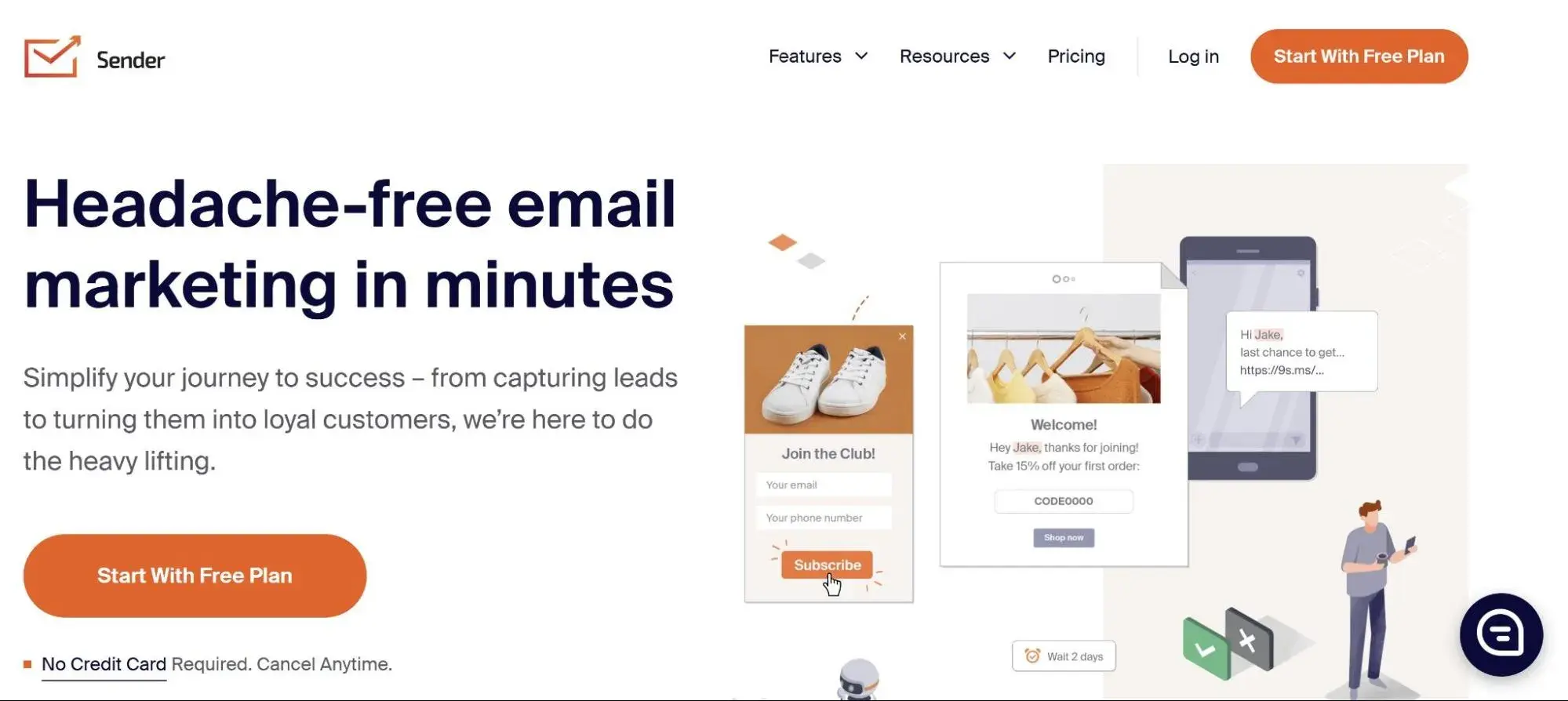 sender email marketing software