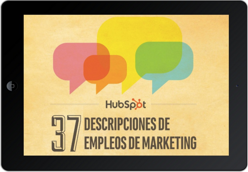 Descripciones de empleos de marketing