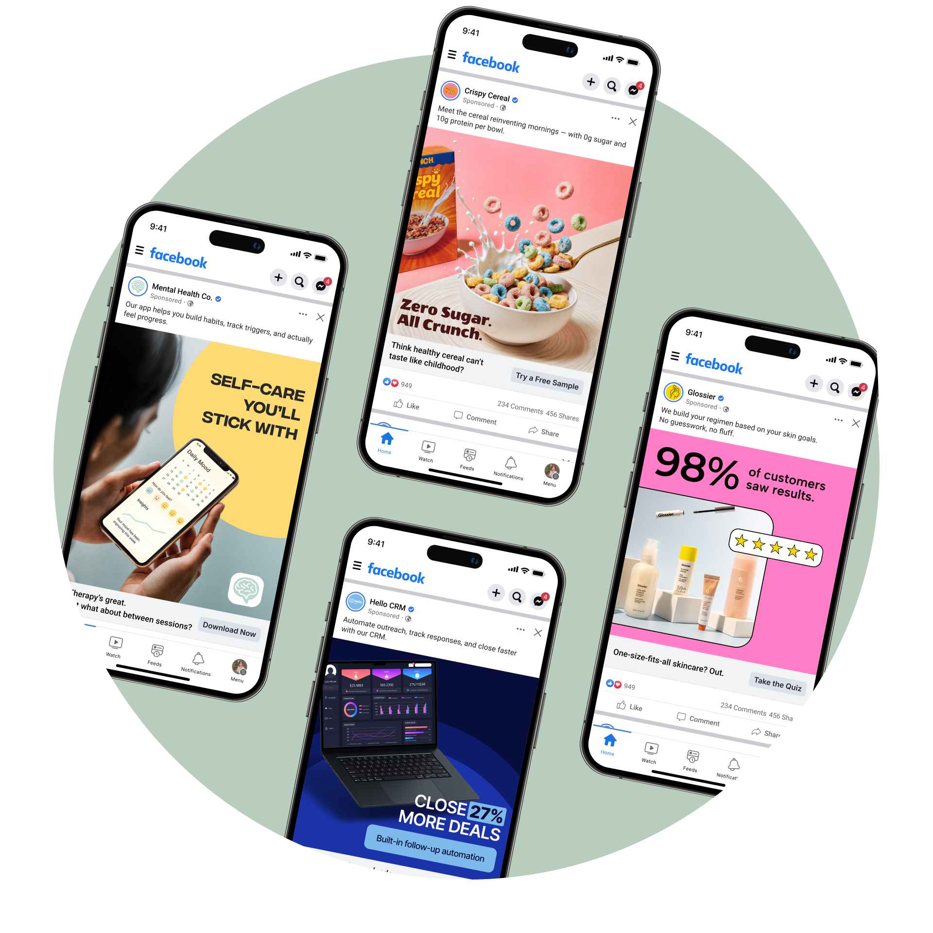 Facebook ad examples