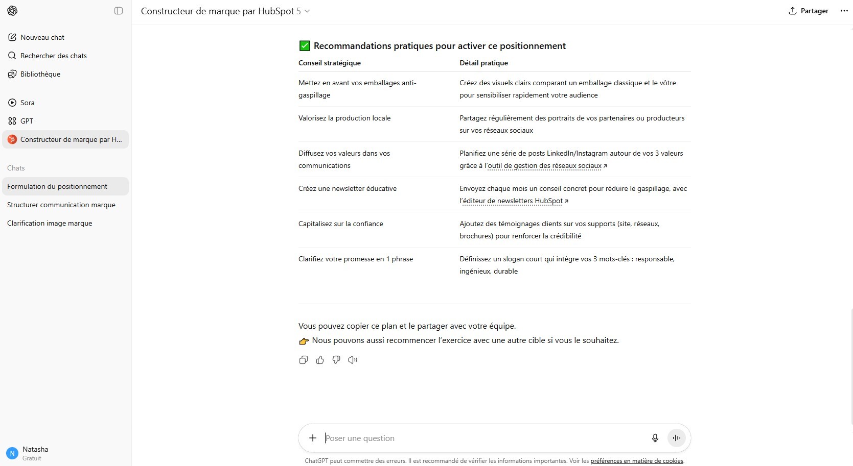 GPT Extension - Branding Prompt 2 Recommendations