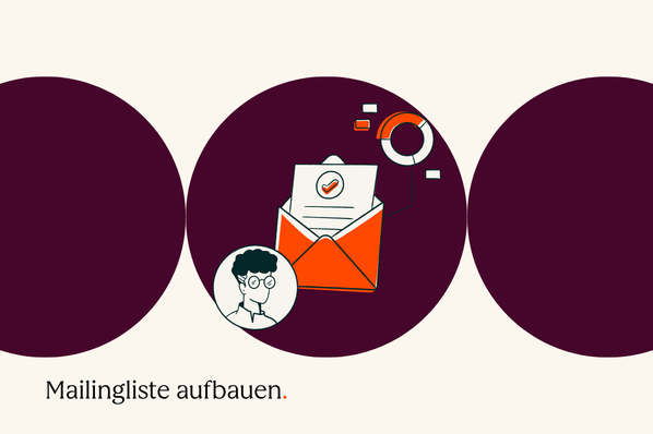 Person wurde in eine Mailingliste aufgenommen