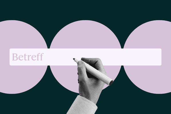 E-Mail-Betreff formulieren: Tipps und Beispiele