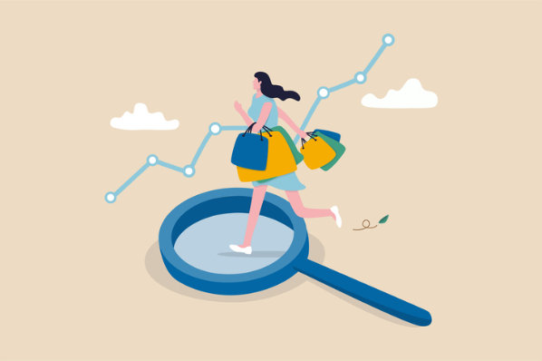 Grafik in der eine Touchpoint Analyse dargestellt wird