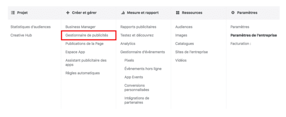 Gestionnaire publicités 1