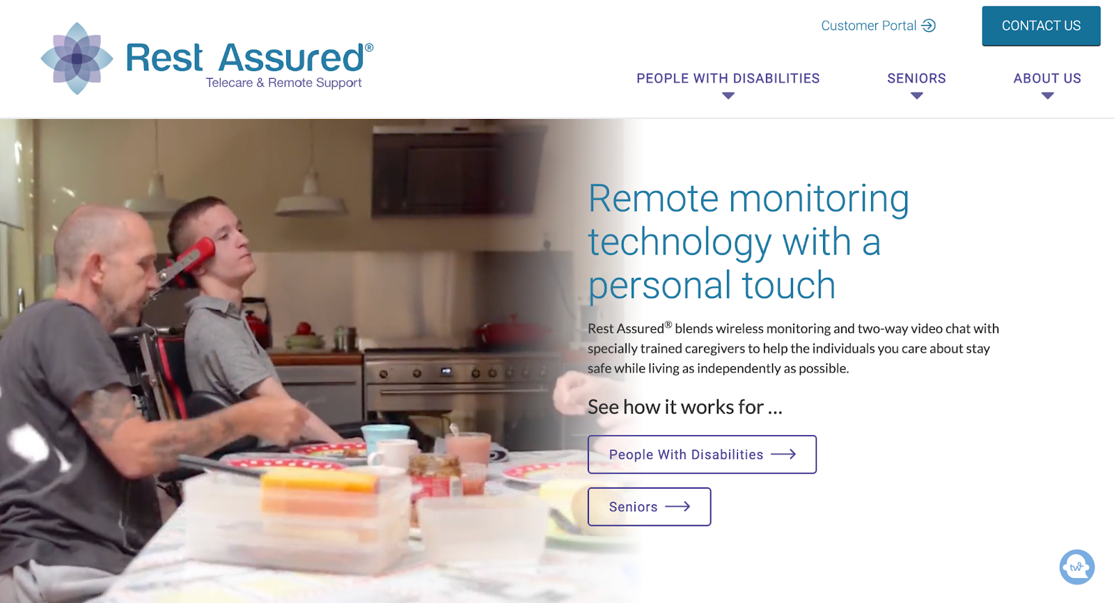 healthcare websites, Rest Assured