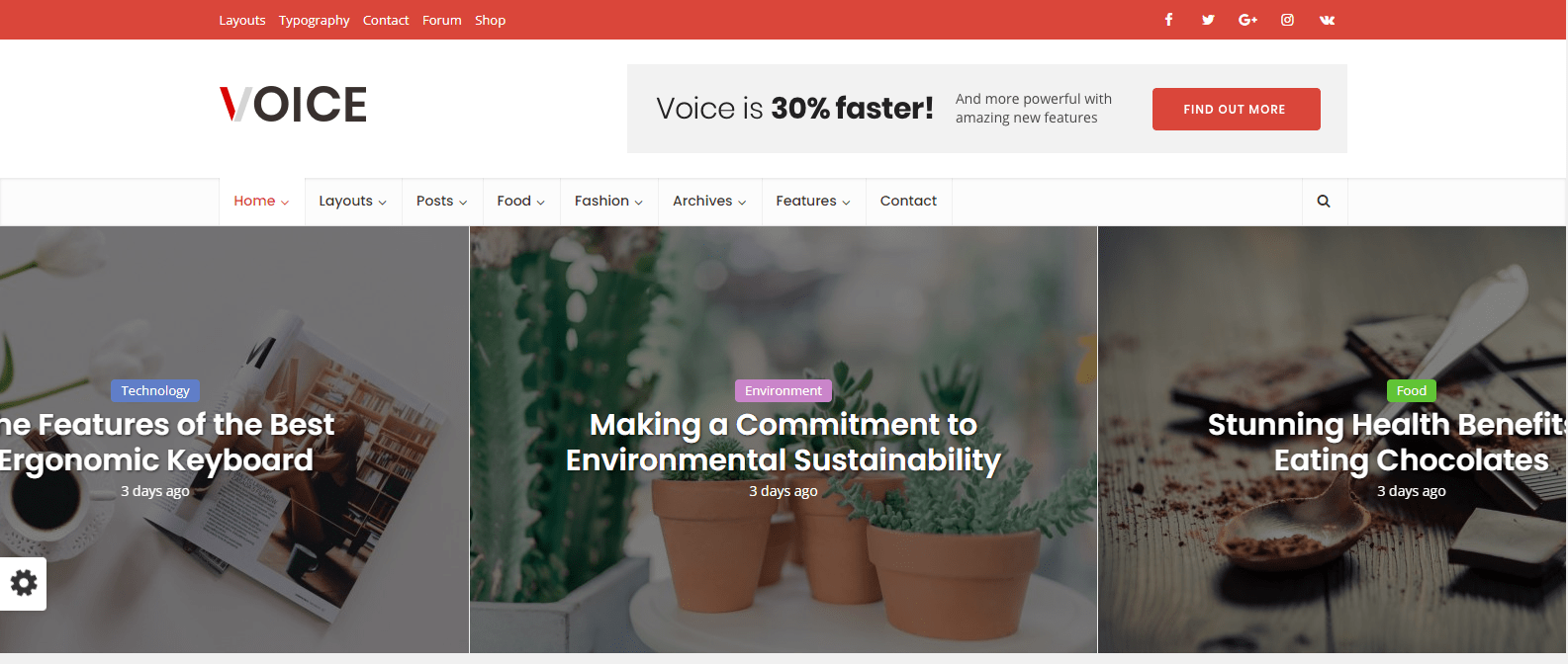 newspaper wordpress themes, Voice