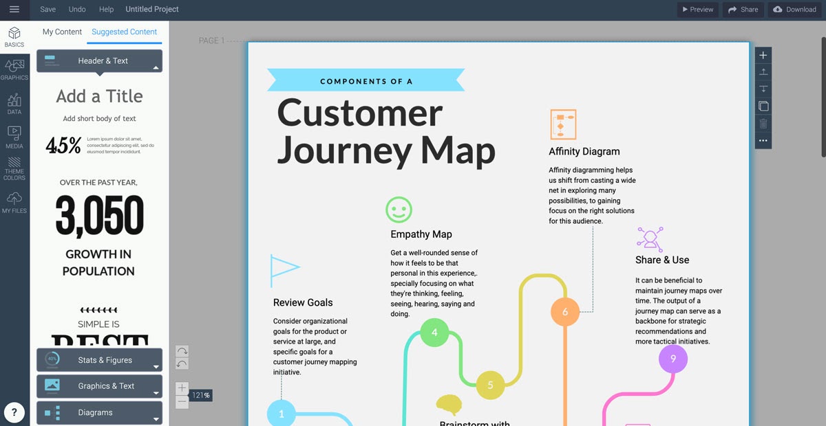 Interactive Infographic 7