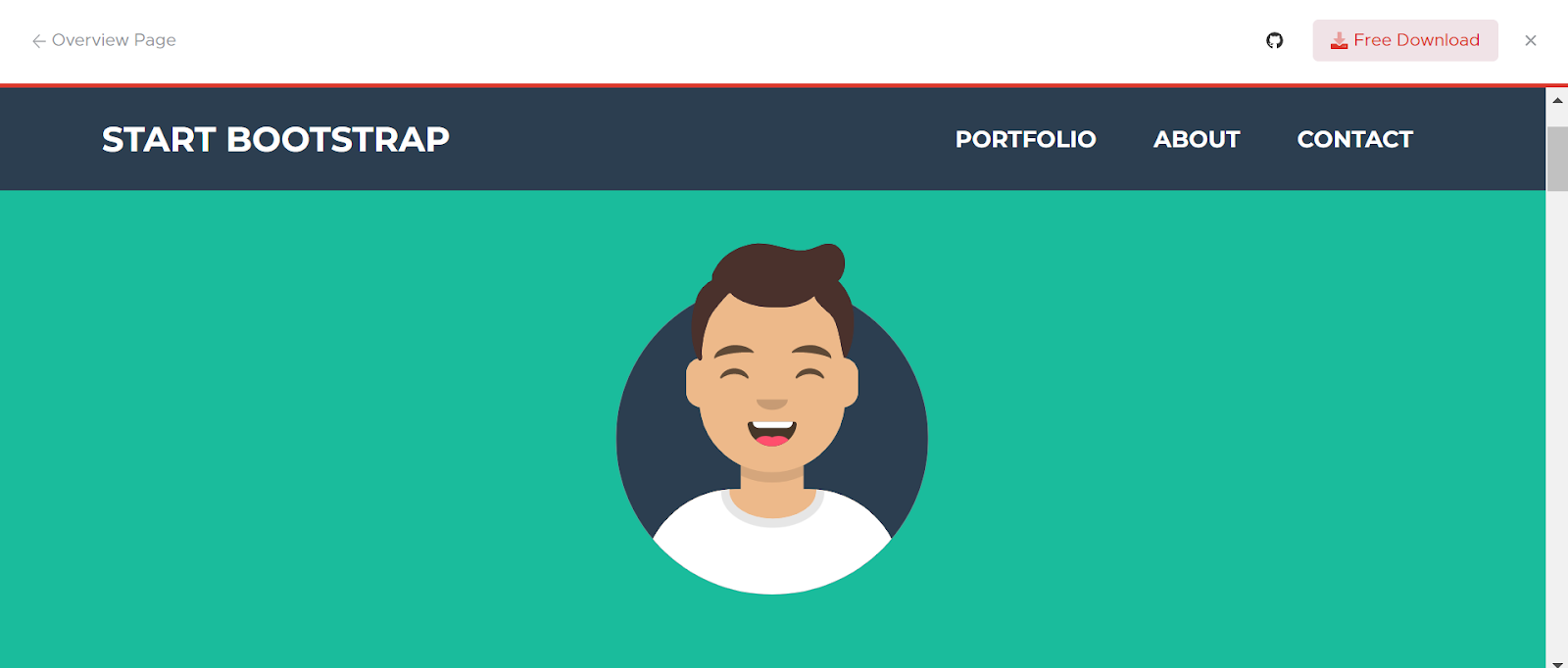 Bootstrap website templates, Freelancer