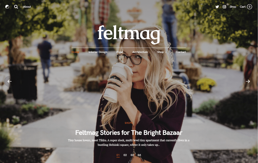 newspaper wordpress themes, Felt