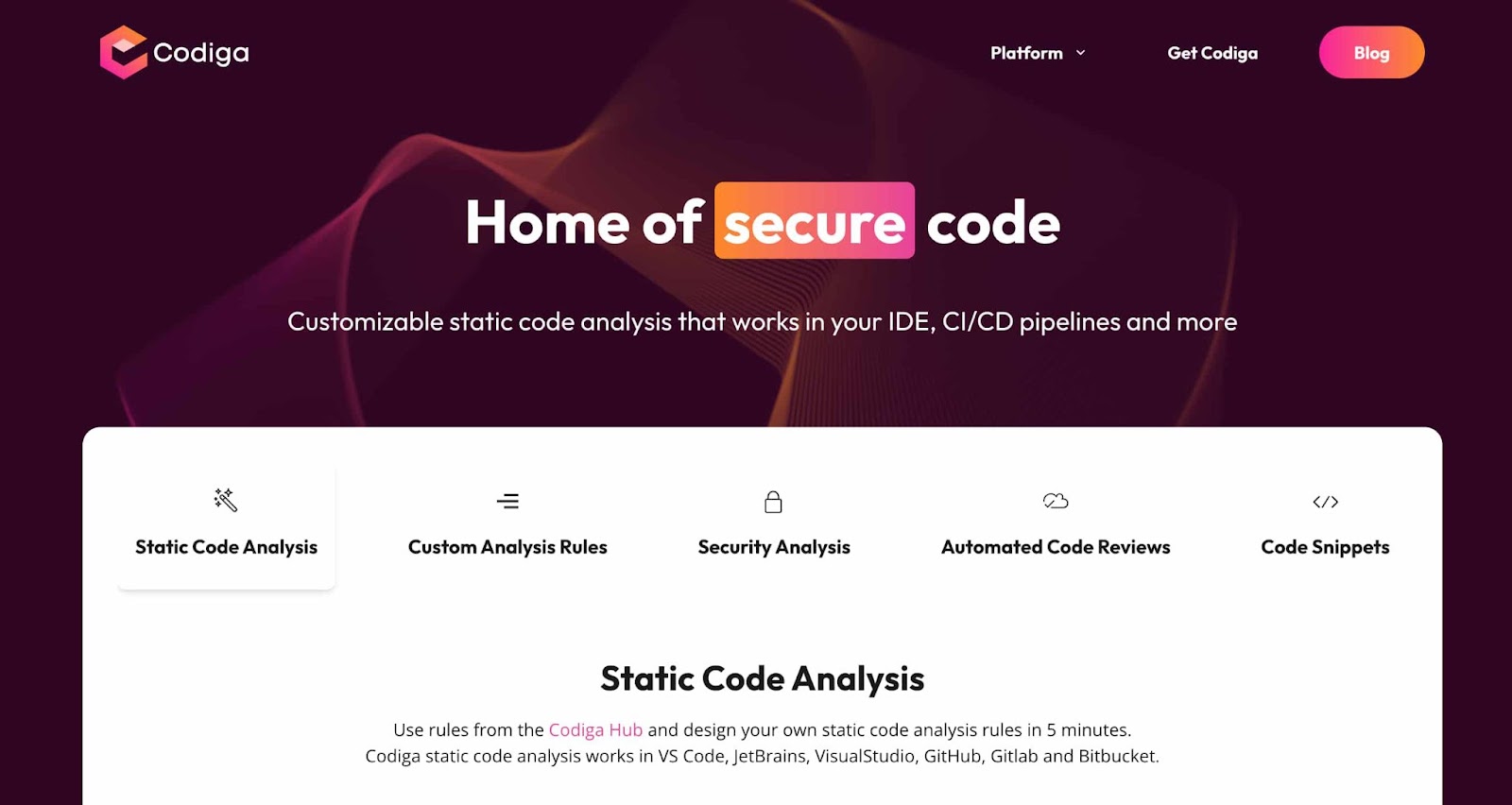ai code: codiga