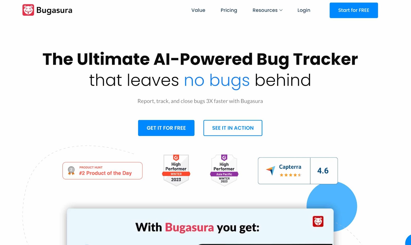 ai code: bugasura
